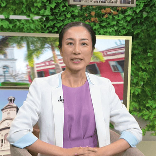 中葡論壇常設秘書處副秘書長 謝穎 接受澳門廣播電視《澳門早晨》電視專訪-介紹第十七屆中國-葡語國家文化週