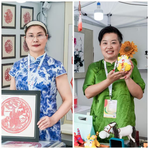 Abertura da Feira de Artesanato e Mostra Gastronómica dos Países Lusófonos da Semana Cultural da China e dos Países de Língua Portuguesa, oferecendo um Mosaico Cultural Vibrante